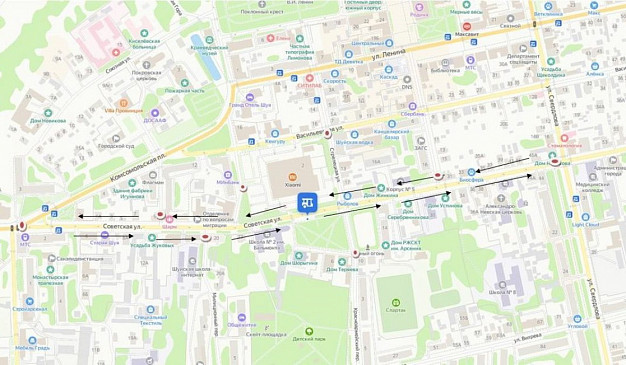 В воскресенье в Шуе будет ограничено движение транспорта